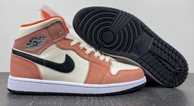 Air Jordan Retro 1 Grade AAA Orange Suede [Cheap Jordans Shoes 1 105]